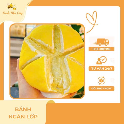 Bánh Ngàn Lớp Sầu Riêng