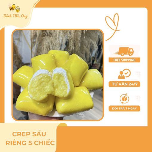 bánh crep sầu riêng