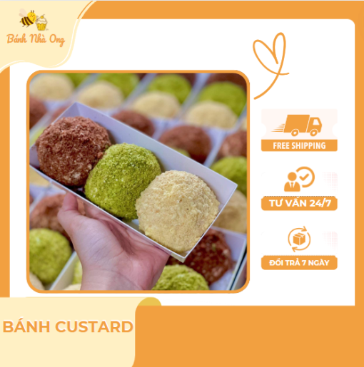 Bánh Custar 3 vị