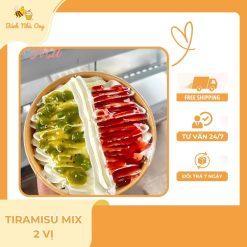 Bánh Tiramisu 2 vị